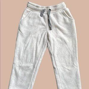 Cat & Jack Drawstring Joggers Cream 6Y